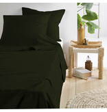 De Witte Lietaer Bettwäsche-Set Olivia Khaki – 280 x 280 cm + 2 x 60 x 70 cm – Satin-Baumwolle