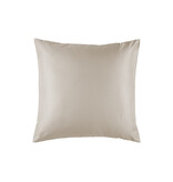 De Witte Lietaer Taie d'oreiller Olivia couleur crème - 63 x 63 cm - Satin de coton