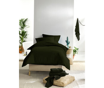 De Witte Lietaer Bettbezug Olivia Kahki 140 x 200/220 cm Baumwollsatin