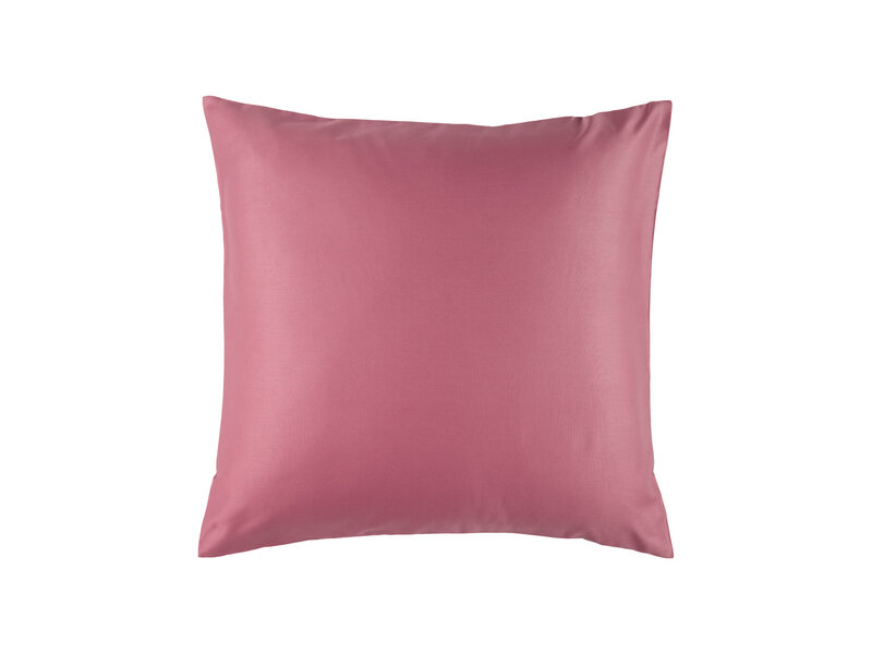 De Witte Lietaer Taie d'oreiller Olivia Blossom - 63 x 63 cm - Rose - Satin de coton
