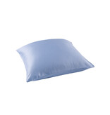 De Witte Lietaer Taie d'oreiller Olivia Serenity - 63 x 63 cm - Bleu - Satin de coton