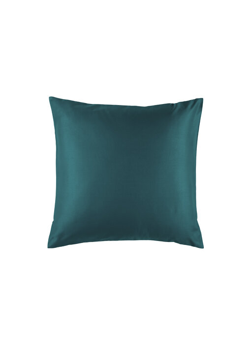 De Witte Lietaer Pillowcase Olivia Lake Green 63 x 63 cm Cotton Satin