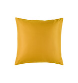 De Witte Lietaer Kissenbezug Olivia in Goldgelb – 63 x 63 cm – Gelb – Baumwollsatin