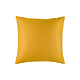 Pillowcase Olivia Golden Yellow 63 x 63 cm Cotton Satin