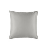 De Witte Lietaer Taie d'oreiller Olivia Dove - 63 x 63 cm - Grise - Satin de coton