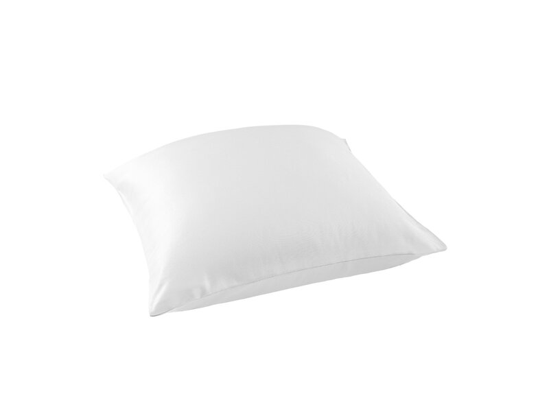 De Witte Lietaer Olivia Dekokissenbezug – Weiß – 63 x 63 cm – Baumwollsatin