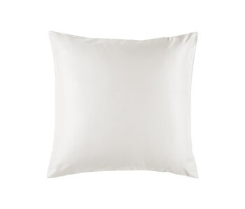 De Witte Lietaer Kissenbezug Olivia, Cremeweiß, 63 x 63 cm, Baumwollsatin