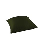 De Witte Lietaer Olivia Kahki Pillowcase - 63 x 63 cm - Green - Cotton Satin