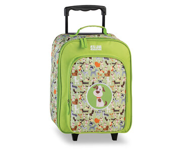 Glüh Würmchen Valise à roulettes chien 42 x 32 x 16/21 cm - 20 L Polyester
