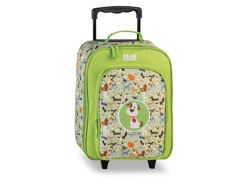 Glüh Würmchen Trolley Hund – 42 x 32 x 16/21 cm – 20 l – Polyester