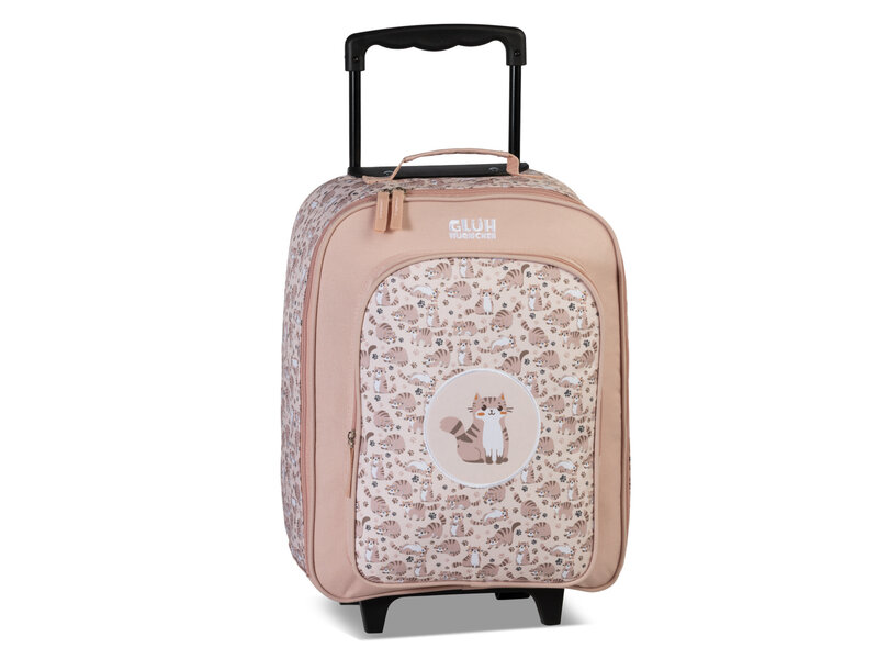 Glüh Würmchen Chariot chat - 42 x 32 x 16/21 cm - 20 L - Polyester