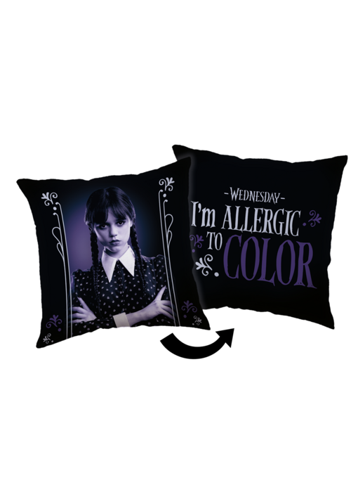 Wednesday Coussin décoratif Color - 40 x 40 cm Polyester