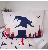 Batman Dark Knight Bettbezug – 140 x 200 + 70 x 90 cm – Baumwolle