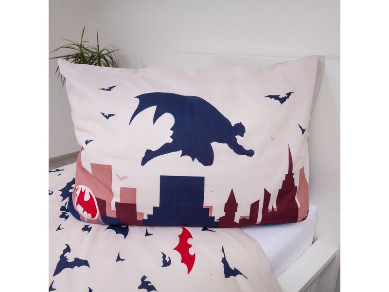 Batman Dark Knight Bettbezug – 140 x 200 + 70 x 90 cm – Baumwolle