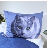 Sweet Home Dekbedovertrek Blauwe Rus - 140 x 200 + 70 x 90 cm - Katoen