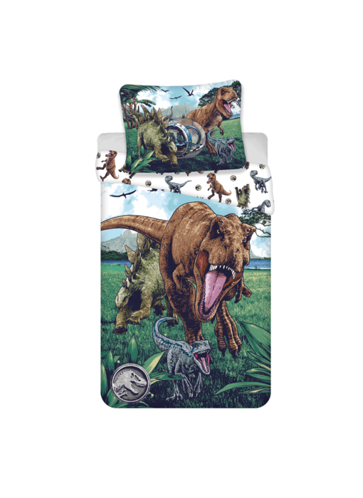 Jurassic World Duvet cover Trio 140 x 200 + 70 x 90 cm Cotton