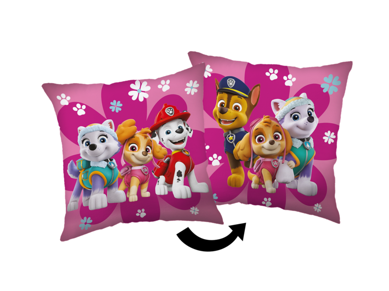 PAW Patrol Dekokissen Blumen – 40 x 40 cm – Polyester