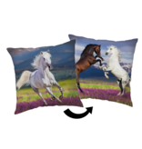 Sweet Home Decorative cushion Horses - 40 x 40 cm - Polyester