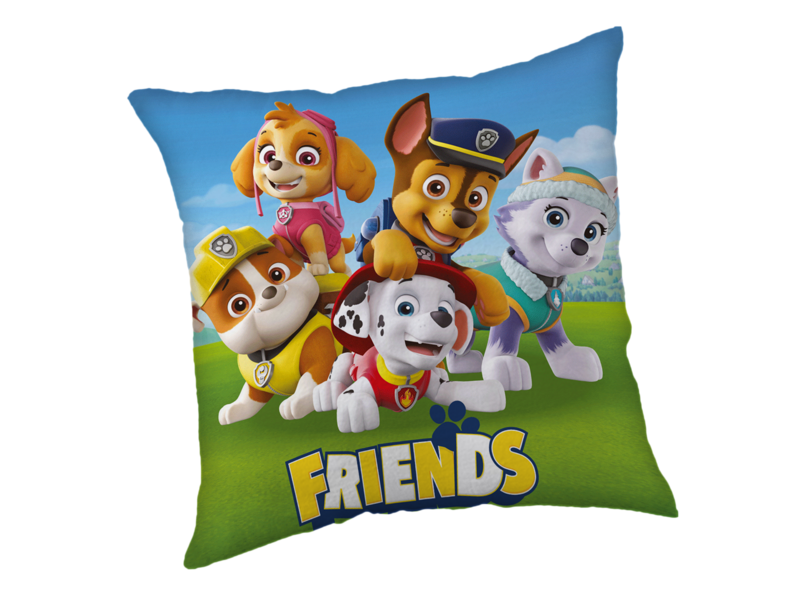 PAW Patrol Coussin décoratif Friends - 40 x 40 cm - Polyester