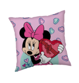 Disney Minnie Mouse Coussin décoratif Love - 40 x 40 cm - Polyester