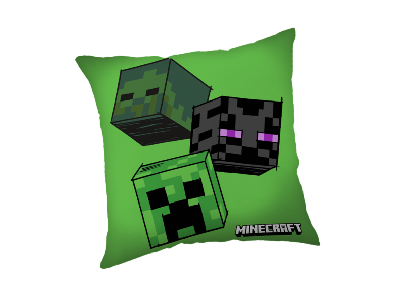 Minecraft Coussin décoratif The Mobs - 40 x 40 cm - Polyester