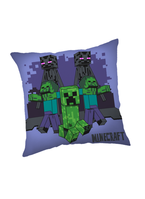 Minecraft Coussin décoratif Zombie 40 x 40 cm Polyester