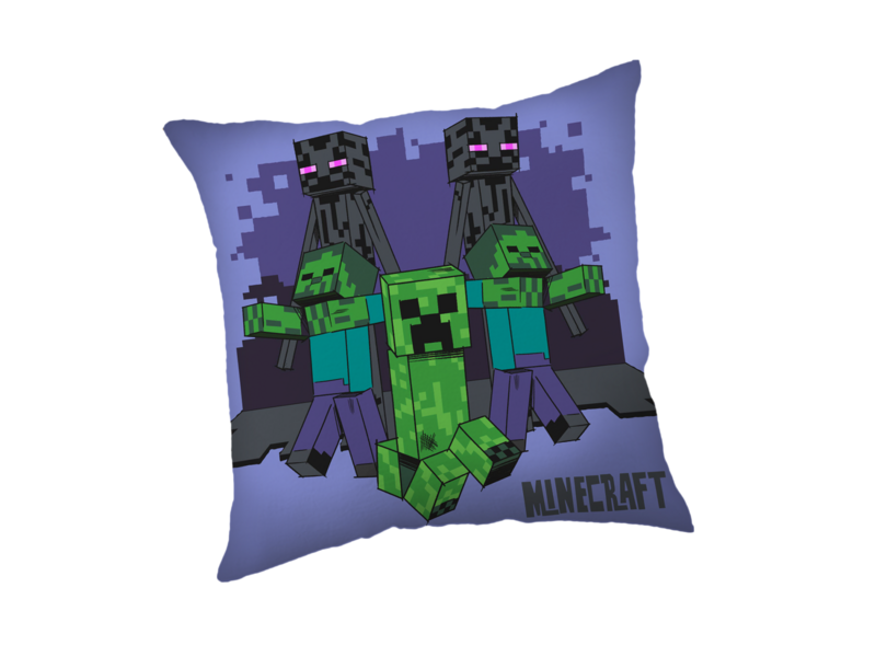Minecraft Zombie-Dekokissen – 40 x 40 cm – Polyester