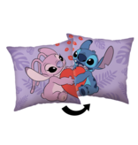 Disney Lilo & Stitch Dekokissen Big Heart – 40 x 40 cm – Polyester