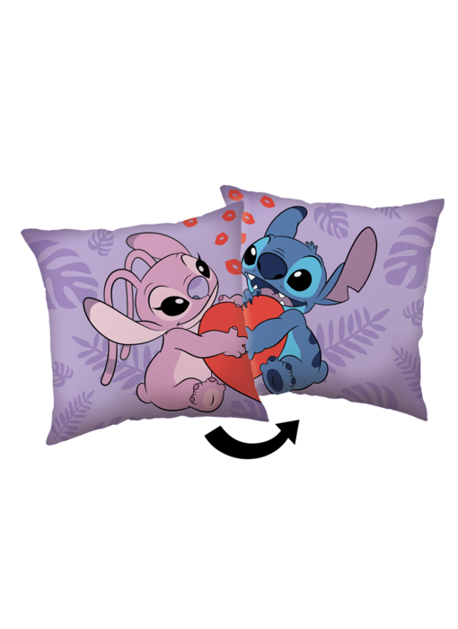 Disney Lilo & Stitch Decorative cushion Big Heart 40 x 40 cm Polyester