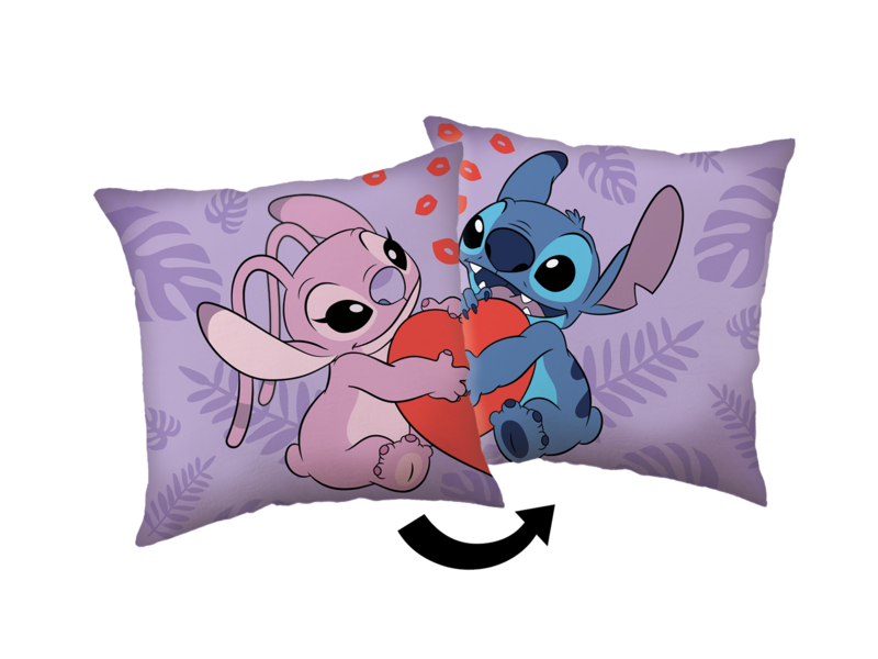 Disney Lilo & Stitch Sierkussen Big Heart - 40 x 40 cm - Polyester