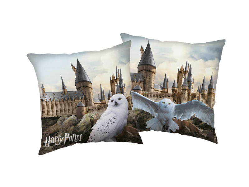 Harry Potter Coussin décoratif Hedwige - 40 x 40 cm - Polyester