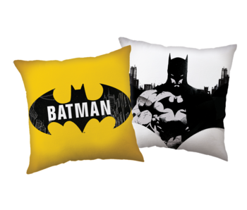 Batman Dekoratives Kissen mit Logo, 40 x 40 cm, Polyester