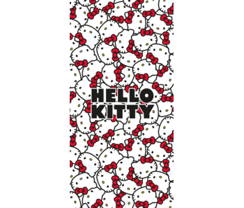 Hello Kitty Strandtuch Schleife 70 x 140 cm Baumwolle