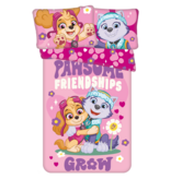 PAW Patrol Baby-/Kleinkind-Bettbezug Pawsome Friendships – 135 x 100 + 40 x 60 cm – Baumwolle