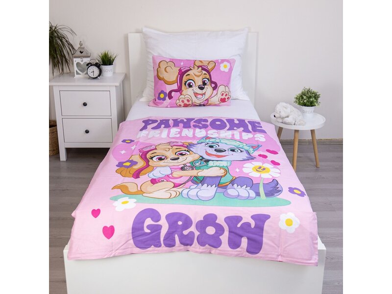 PAW Patrol Baby/Toddler duvet cover Pawsome Friendships - 135 x 100 + 40 x 60 cm - Cotton