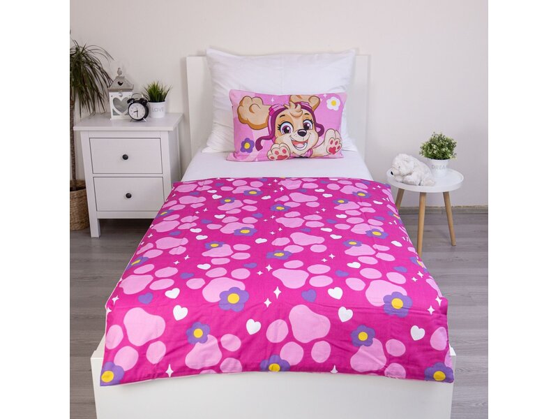 PAW Patrol Baby-/Kleinkind-Bettbezug Pawsome Friendships – 135 x 100 + 40 x 60 cm – Baumwolle