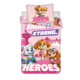 BABY / Peuter dekbedovertrek Strong Heroes 135 x 100 + 40 x 60 cm Katoen
