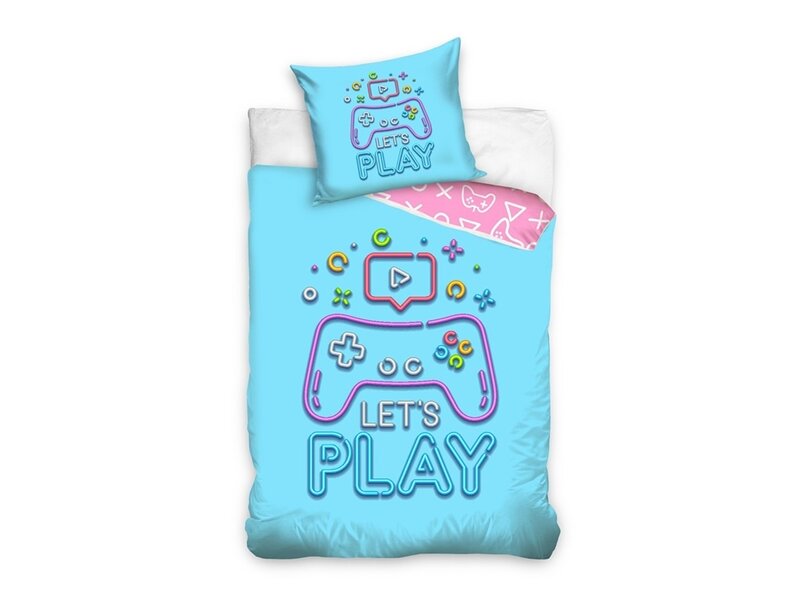 Dreamee Duvet Cover Gamer - 140 x 200 + 60 x 70 cm - Cotton