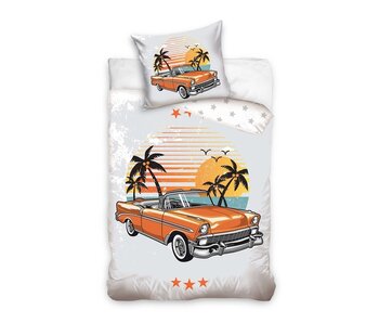 Dreamee Housse de couette voiture 140 x 200 cm + 60 x 70 cm en coton