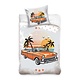 Housse de couette voiture 140 x 200 cm + 60 x 70 cm en coton