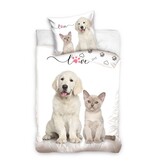 Dreamee Duvet cover Love - 140 x 200 + 60 x 70 cm - Cotton