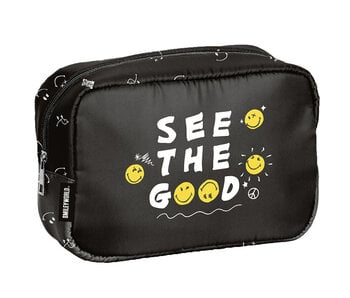 Smiley Trousse de toilette See the Good 23,5 x 15,5 x 9 cm Polyester