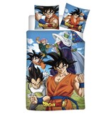 Dragon Ball Z Housse de couette - 140 x 200 cm - 65 x 65 cm - Coton