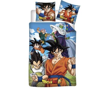 Dragon Ball Z dekbedovertrek - 140 x 200 cm - 65 x 65 cm - Katoen