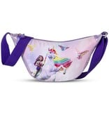 Unicorn Academy Schoudertas Magical - 33 x 16 x 8 cm - Moon Bag - 2 L - Polyester