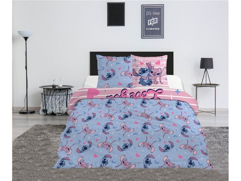 Disney Lilo & Stitch Duvet cover Stars - 240 x 220 + (2) 65 x 65 cm - Polycotton