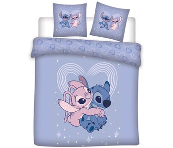 Disney Lilo & Stitch Dekbedovertrek Angel love 240 x 220 cm Polykatoen