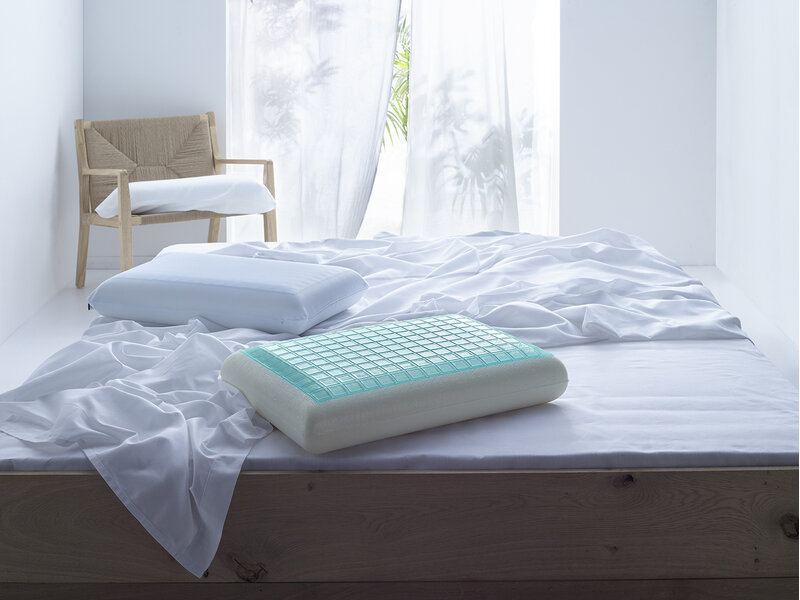 De Witte Lietaer Ergonomisches Kissen Alaska – 40 x 60 cm – Memory-Schaum