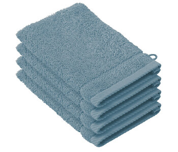 De Witte Lietaer Washandjes Stephanie Arctic set 4 stuks Katoen