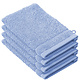 Washandjes Stephanie Sky Blue set 4 stuks Katoen